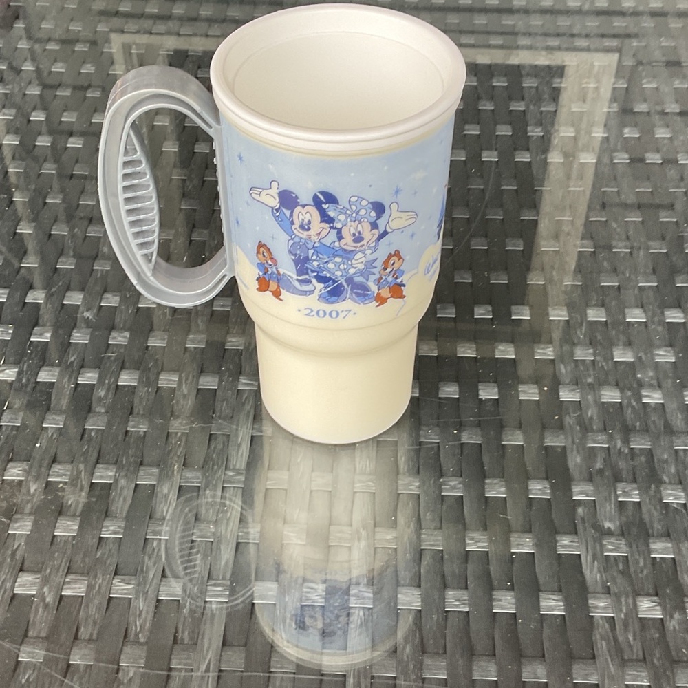 Disney Blue and Cream Character Mug